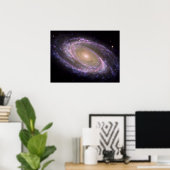 Messier 81 Spiralgalaxie Poster (Heimbüro)