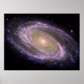 Messier 81 Spiralgalaxie Poster (Vorne)