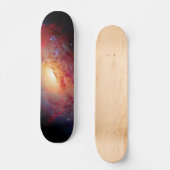 Messier M106 Spiralgalaxie Äußeres Foto Skateboard (Vorderseite)
