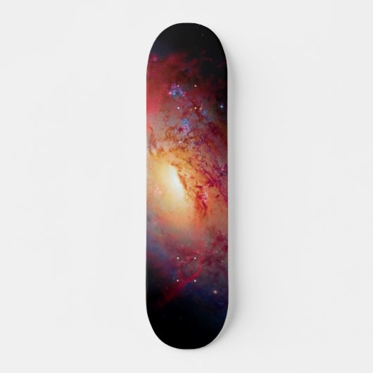 Messier M106 Spiralgalaxie Äußeres Foto Skateboard (Vorne)
