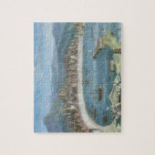Messina - ein Panoramablick des Hafens Puzzle (Vertikal)