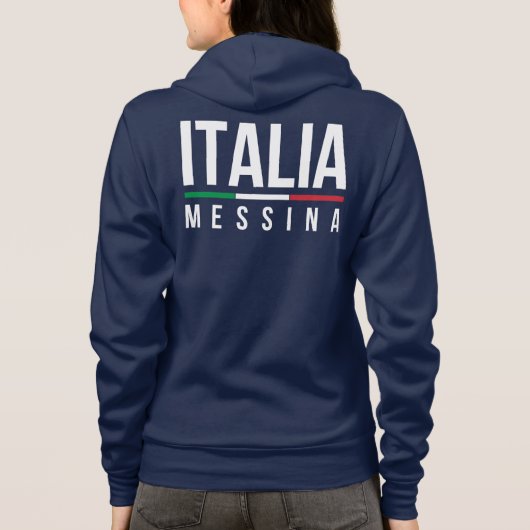 Messina Italia Hoodie (Rückseite)