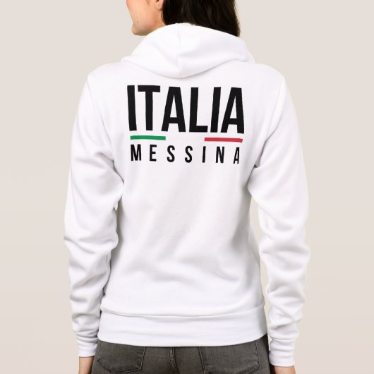 Messina Italia Hoodie (Rückseite)