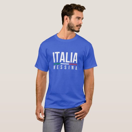 Messina Italien T-Shirt (Vorne ganz)