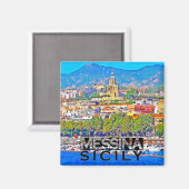 Messina Magnet (Vorderseite/Rückseite)
