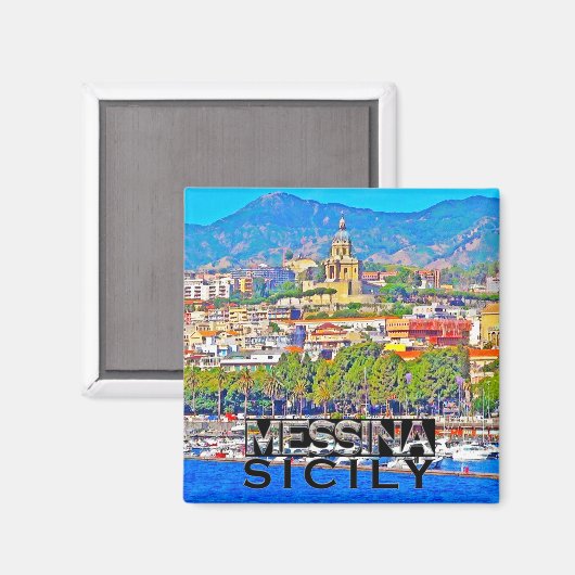 Messina Magnet (Vorderseite/Rückseite)