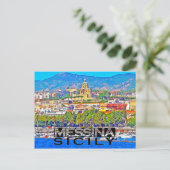 Messina Postkarte (Stehend Vorderseite)