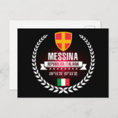 Messina Postkarte (Vorne/Hinten)