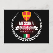 Messina Postkarte (Vorderseite)