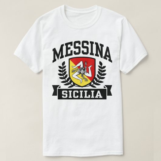 Messina Sicilia T-Shirt (Design vorne)