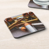 Messing-u. Führungs-Kugel-Untersetzer Untersetzer (Linke Seite)