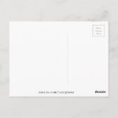 Messinginstrument Tuba Postkarte (Rückseite)