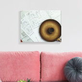 Messingkerzenhalter Leinwanddruck (Insitu (Wohnzimmer))