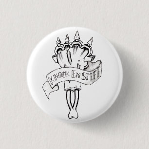 Messingknöchel-Knopf Button