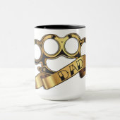 Messingknöchel-Tätowierung VATER Tasse (Zentrum)