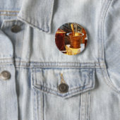 Messingmörser und Stampfe Button (Beispiel)
