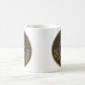 MessingMuschelgehäuse mit 357 Magnum Kaffeetasse (Mittel)