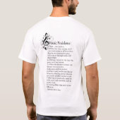 Messingproblem-Liste T-Shirt (Rückseite)