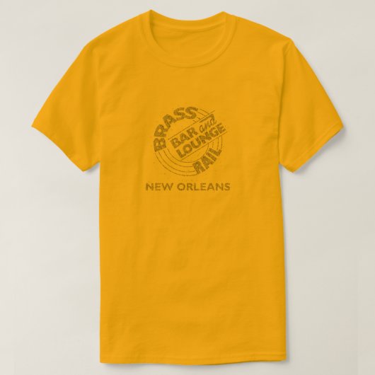Messingschiene New Orleans T-Shirt (Design vorne)