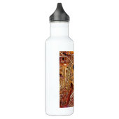 Messingwand Edelstahlflasche (Links)