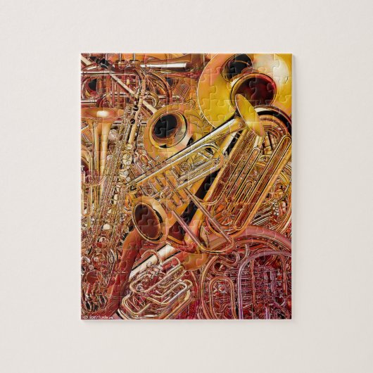 Messingwandpuzzlespiel Puzzle (Vertikal)