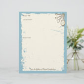 Messlöffel Backbäckerei personalisiertes Rezept (Stehend Vorderseite)