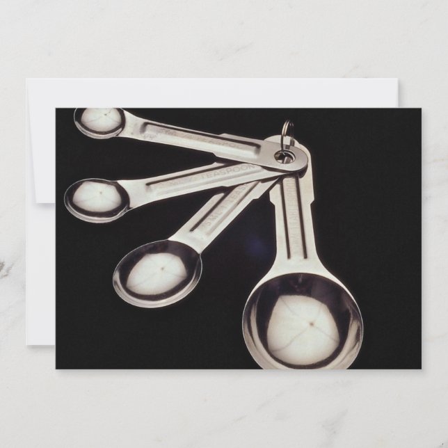 Messlöffel verschiedener Größe (Vorderseite)