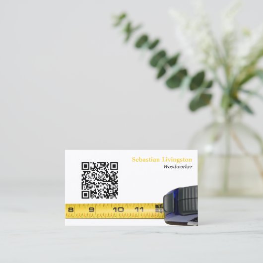 Messung des Beruflichen QR-Codes für Bandholz Visitenkarte (Stehend Vorderseite)