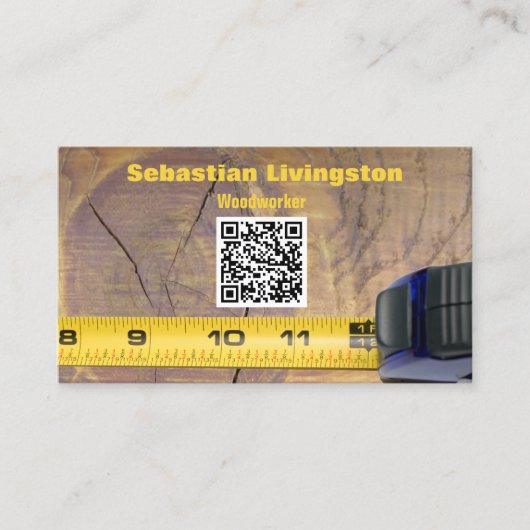 Messung des Beruflichen QR-Codes für Bandholz Visitenkarte (Vorderseite)