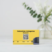 Messung des Beruflichen QR-Codes für Bandholz Visitenkarte (Stehend Vorderseite)