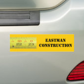 Messung des gelben Metallbandes Autoaufkleber (Auf Auto)