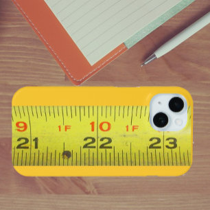 Messung des gelben Metallbandes Case-Mate iPhone Hülle