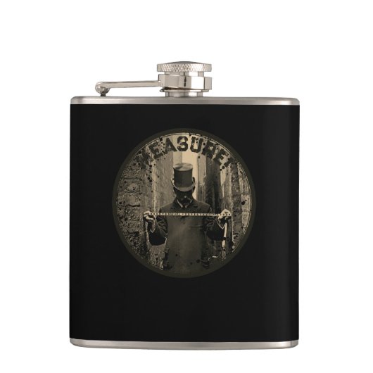 Messung sinnlos und faszinierend flachmann (Vorderseite)