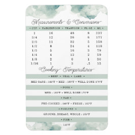 Messungen und Tempo Kochen und Backen Magnet