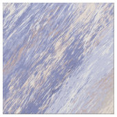 Messy Abstrakt Blue und Beige Paint Strokes Stoff (Nahaufnahme)