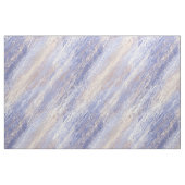 Messy Abstrakt Blue und Beige Paint Strokes Stoff (Fat Quarter (45,7 x 55,9 cm))