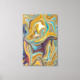 Messy Abstrakt Painting Beste abstrakte Kunst Leinwanddruck