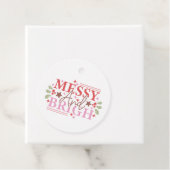 Messy and Bright Christmas Geschenkanhänger (Beispiel)