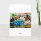 Messy Baby Happy Birthday Card Karte (Rückseite)