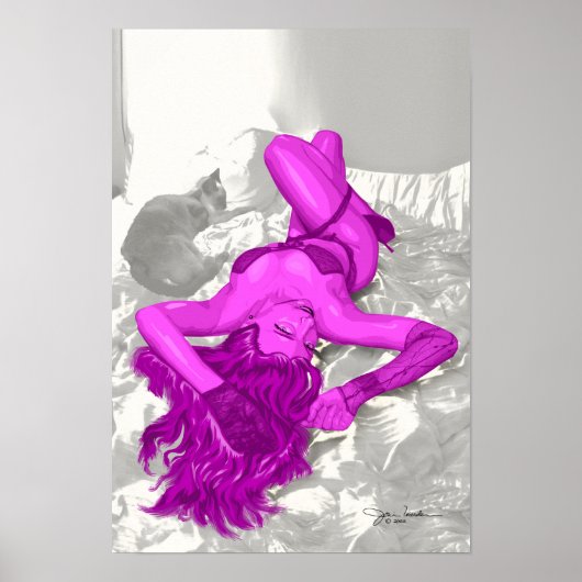 Messy Bed Mistress Poster (Vorne)