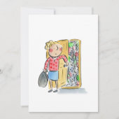 Messy Bedroom Einladung (Vorderseite)