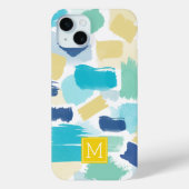 Messy Bright Watercolor Pinselstriche Case-Mate iPhone Hülle (Rückseite)
