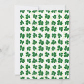 Messy Bun Lucky One 1. Geburtstagsmädchen Einladung (Rückseite)