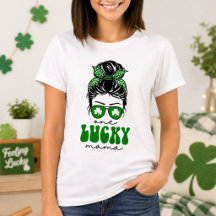 Messy Bun Lucky One 1. Geburtstagsmädchen