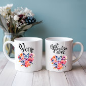 Messy Butterfly Watercolor Tasse