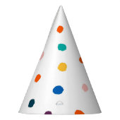 Messy Confetti Party Hat Partyhütchen (Links)