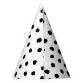 Messy Dots Party Hat Partyhütchen (Rückseite)