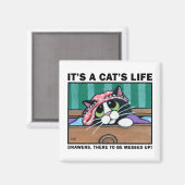 Messy Drawers v.01 - Es ist das Lebensmagnet einer Magnet (Vorderseite/Rückseite)