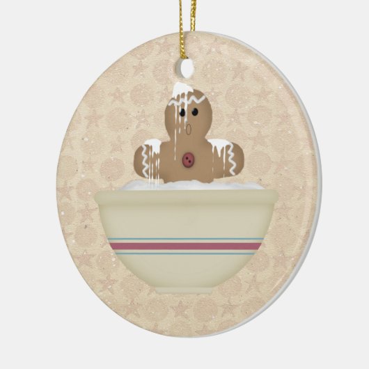 Messy Gingerbread Man Ornament (Links)