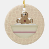 Messy Gingerbread Man Ornament (Hinten)